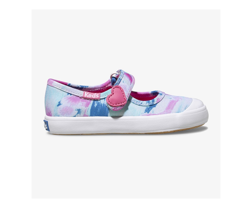 Slip On Παιδικα - Keds Harper - Λευκα/Ροζ - SBTVH7216